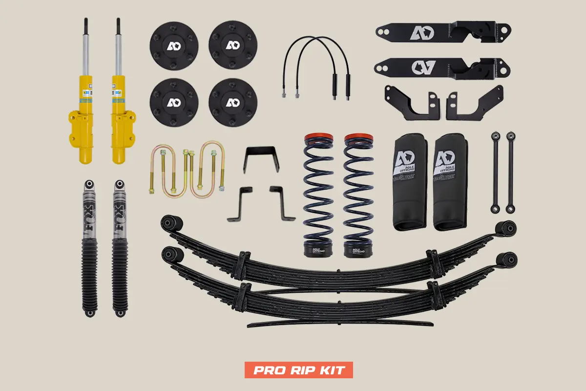 2wd 2500 pro suspension package by agile