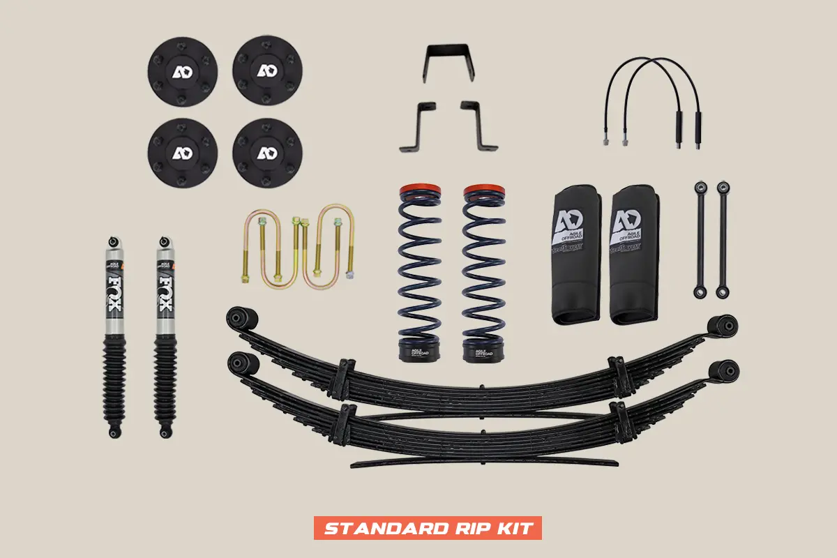2wd 2500 standard suspension package by agile