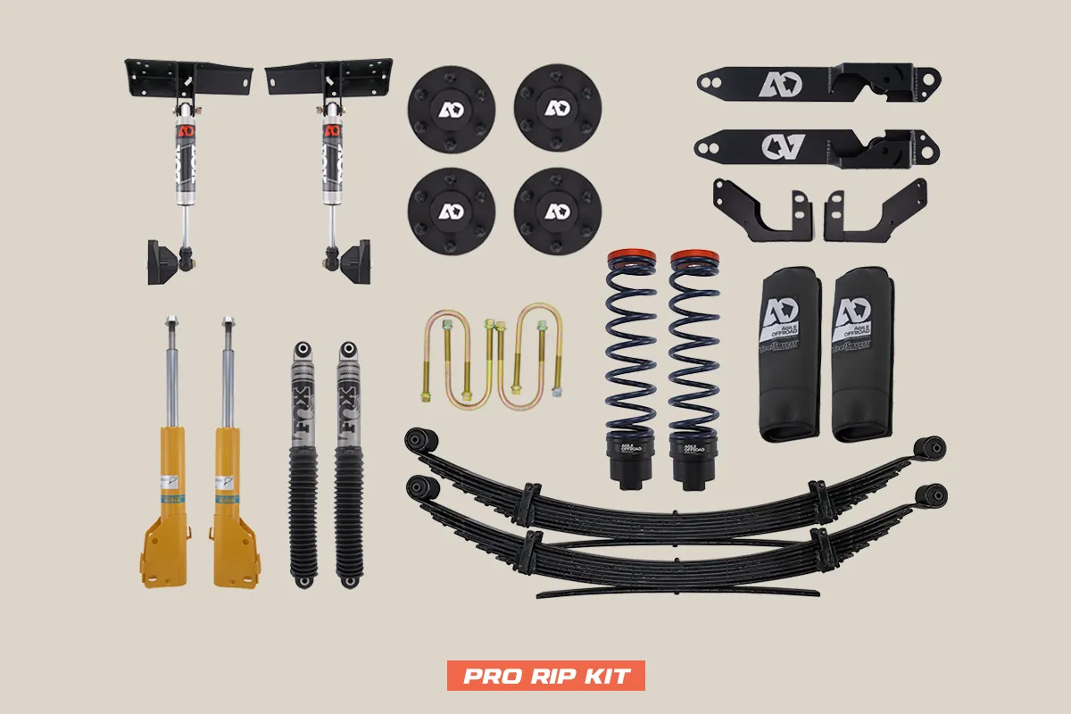 4wd 2500 pro suspension package by agile