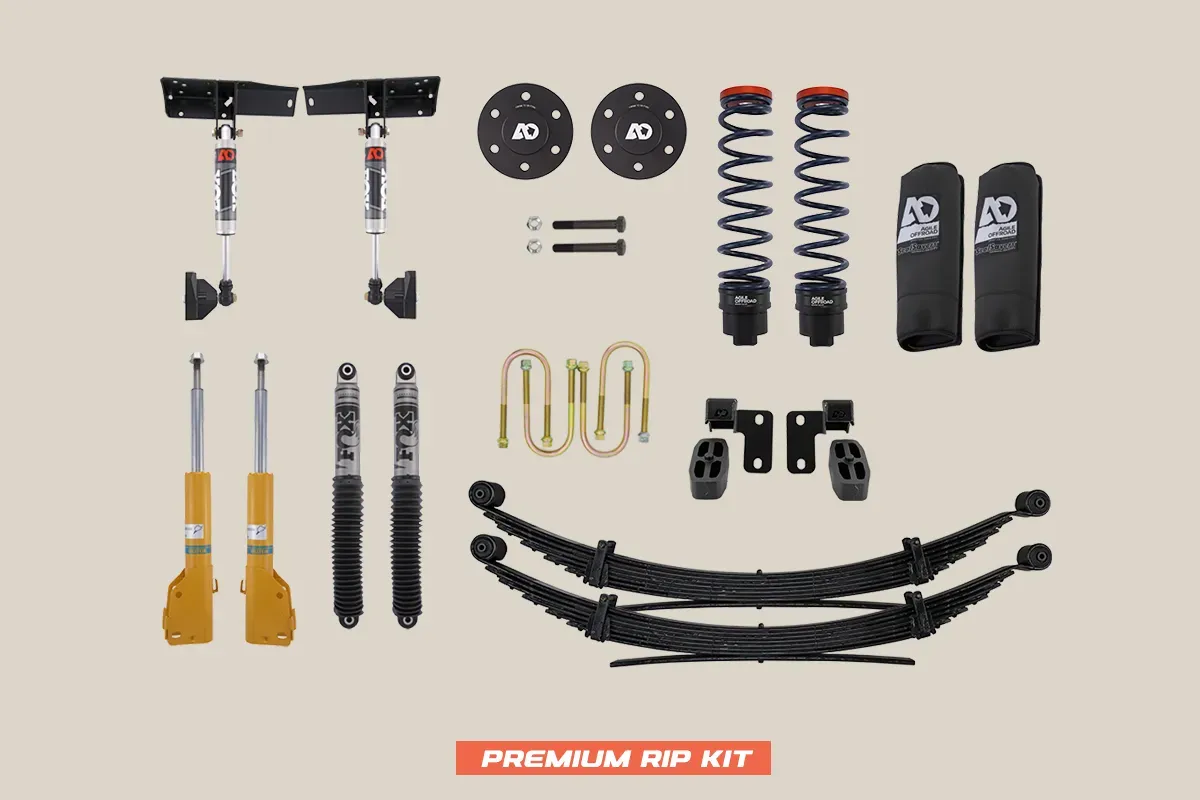 4wd 3500 premium suspension package by agile