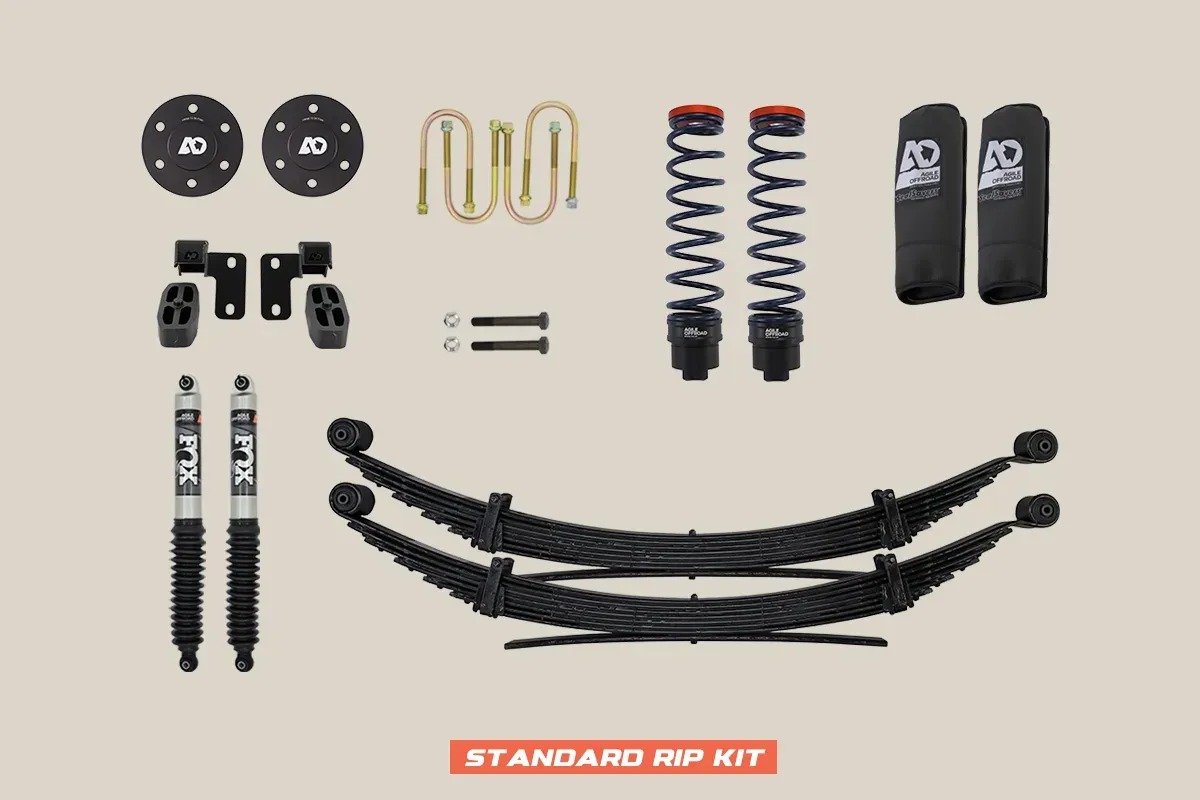 4wd 3500 standard suspension package by agile